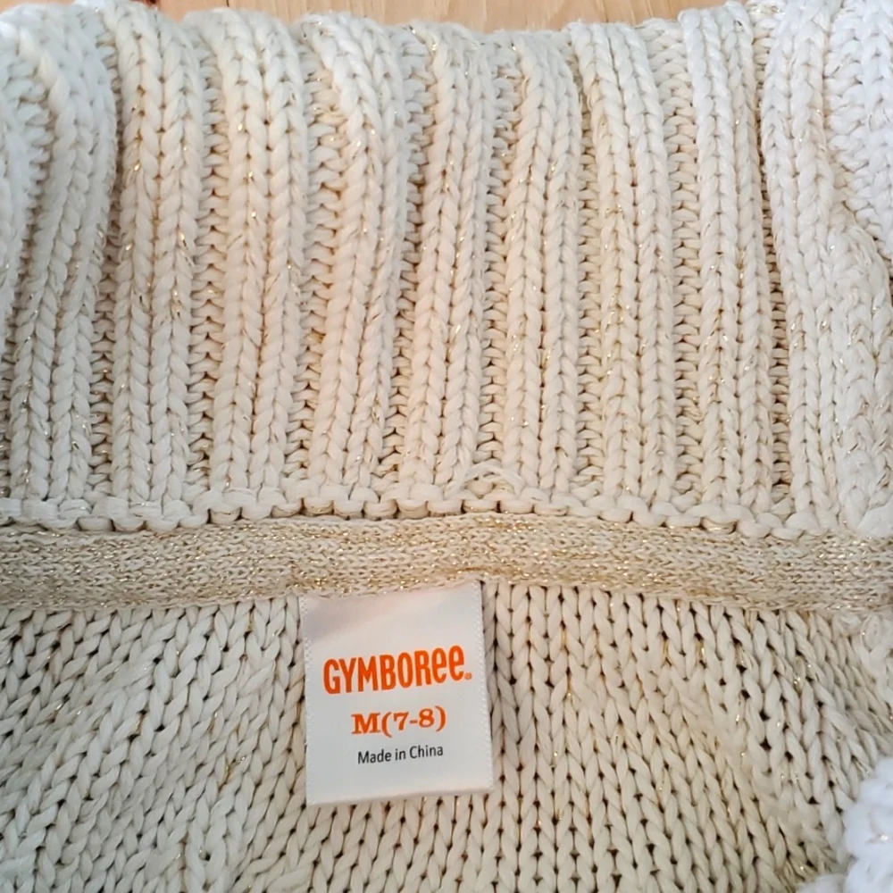 GYMBOREE All Spruced Up Sweater Cape